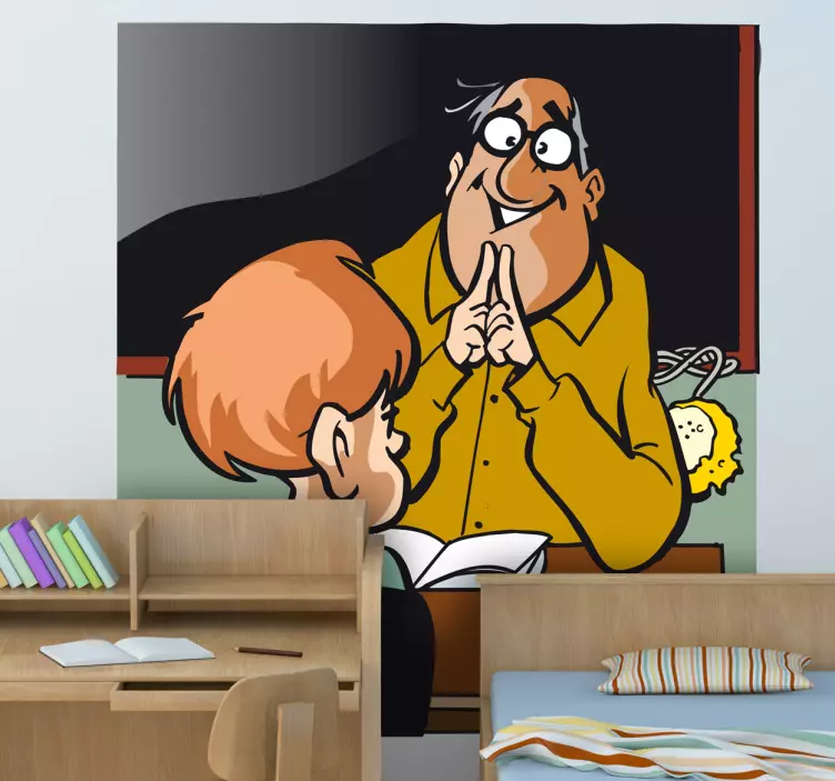 Teacher On Duty wall sticker for kids - TenStickers