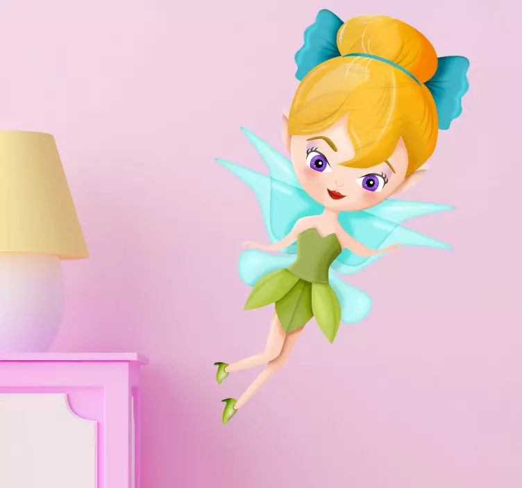 Tinker Bell Fairy Wall Sticker for Kids - TenStickers