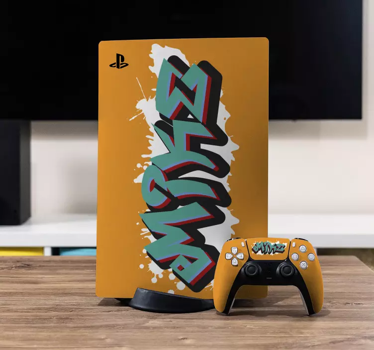 Vibrant Action Series PS5 skin - TenStickers