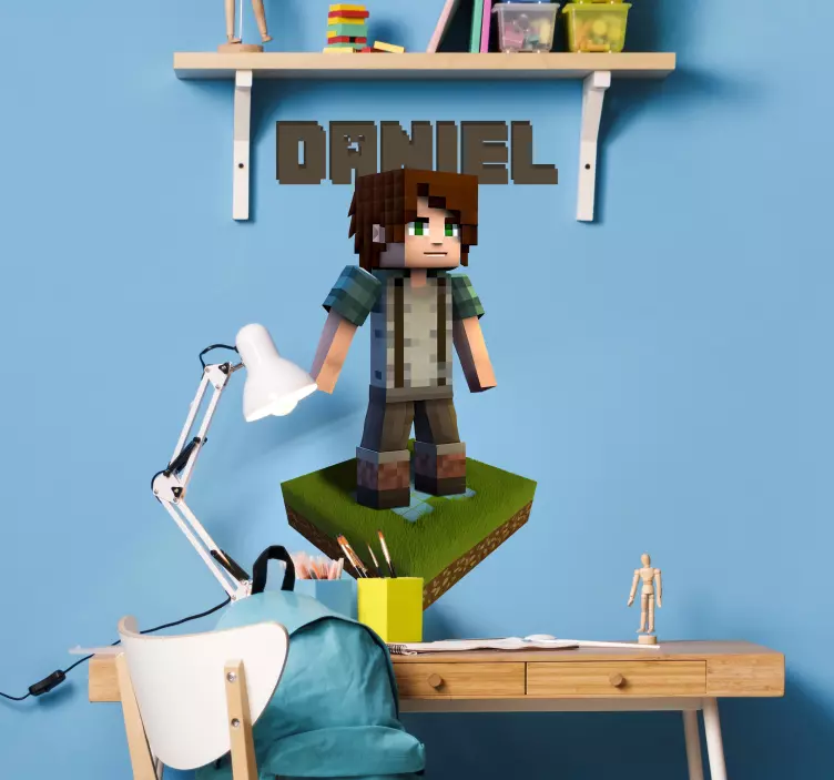 Video game character video game sticker - TenStickers