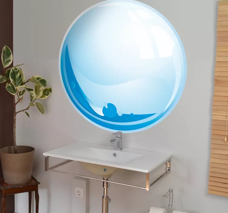 Water Drop Wall Sticker - TenStickers