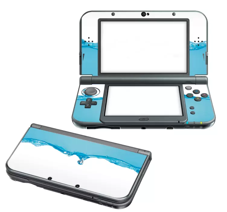 Water Effect Nintendo Skin - TenStickers