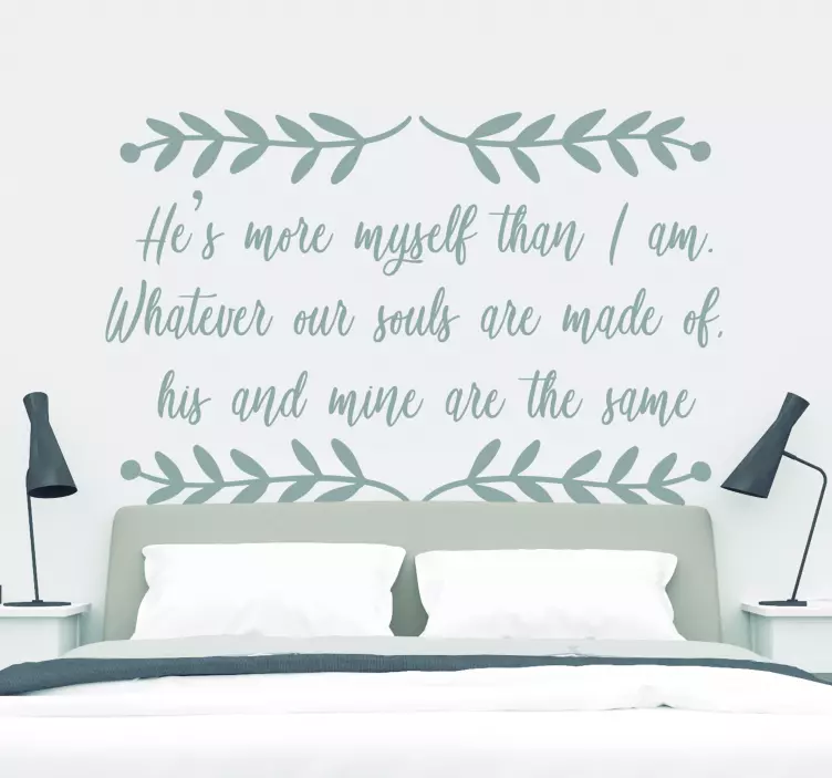 Wuthering Heights Soul Headboard Sticker - TenStickers