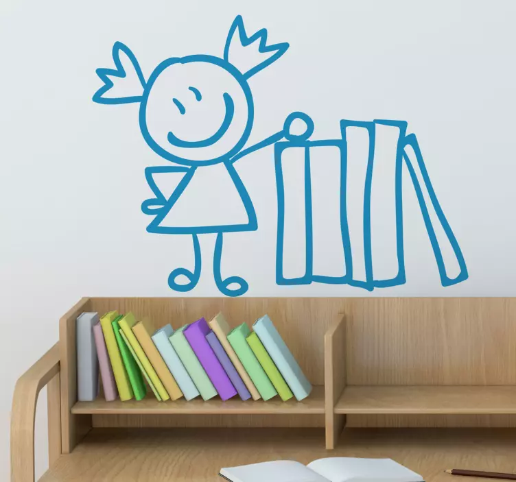 Young Reader Kids Sticker - TenStickers