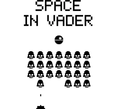 Space In Vaders Sticker - TenStickers