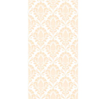 Beige damask pattern furniture sticker - TenStickers