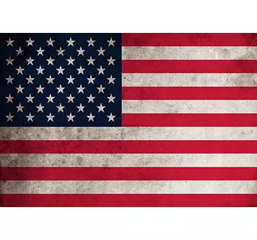 Stars and stripes laptop sticker - TenStickers