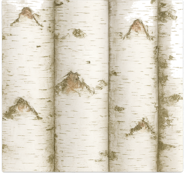 White tree designs furniture sticker - TenStickers