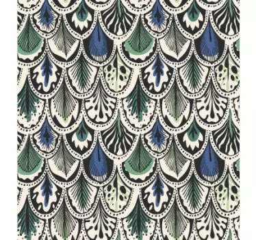 Feather cabinet furniture stickers - TenStickers