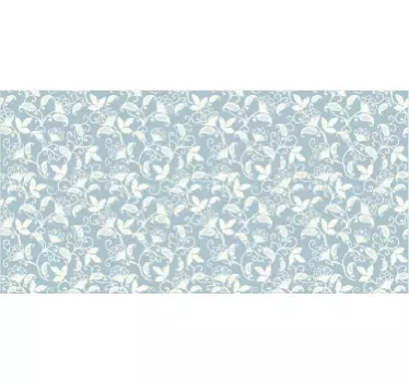 Vintage flower pattern furniture sticker - TenStickers