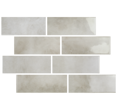 Tile sticker white marble - TenStickers