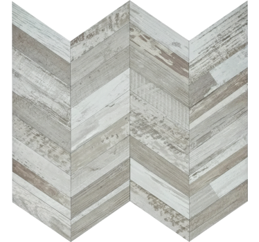 Tile sticker rustic v-plank design - TenStickers