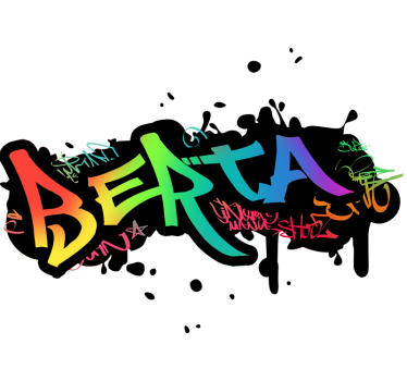Graffiti name customisable wall sticker - TenStickers