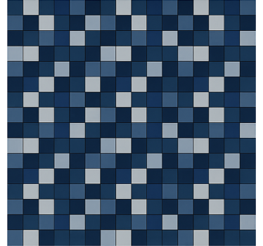Sticker for tile blue scale square sequence - TenStickers