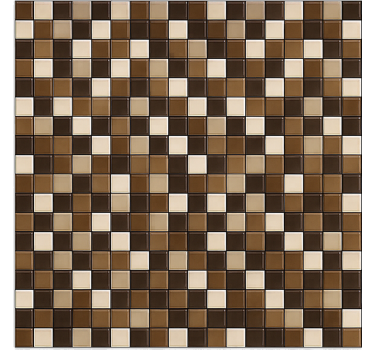 Sticker for tile brown scale square sequence - TenStickers