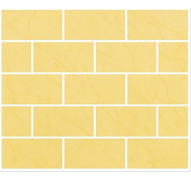 Sticker for tile subtle yellow marble effect - TenStickers