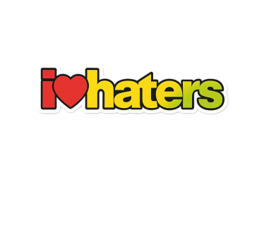 Motorbike sticker haters gonna hate sticker - TenStickers