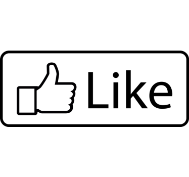 Thumbs Up Gesture text sticker - TenStickers