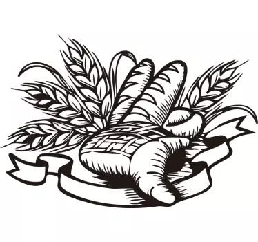Bakery Selection Sticker - TenStickers