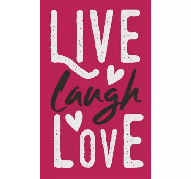 Exist Rejoice Cherish quote wall sticker - TenStickers