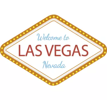 Las Vegas Custom wall decor - TenStickers