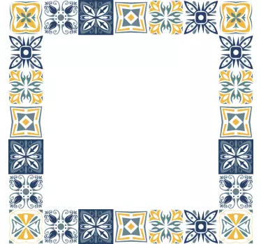 Adhesive frame mirror sticker - TenStickers