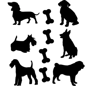 Furniture animal set  decal - TenStickers