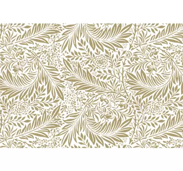 Vintage floral patterns furniture sticker - TenStickers