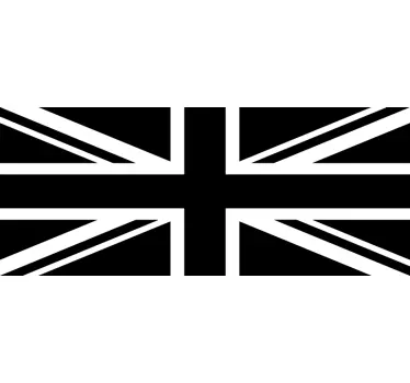 British flag decal - TenStickers