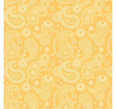 Arabic paisley furniture decal - TenStickers