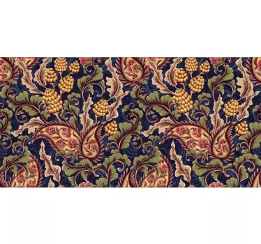 Realistic Paisley Illustration  furniture sticker - TenStickers
