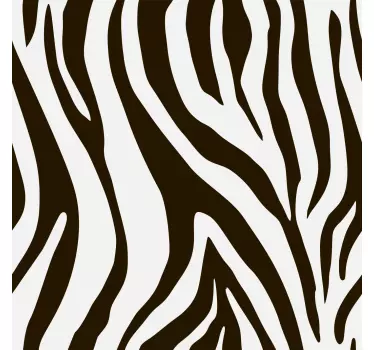 Zebra pattern laptop skin decal - TenStickers