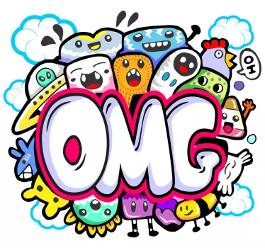 OMG decals for furniture - TenStickers