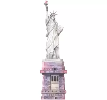 Liberty Monument wall sticker - TenStickers