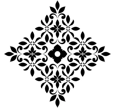 Flag sticker botanical illustration design - TenStickers