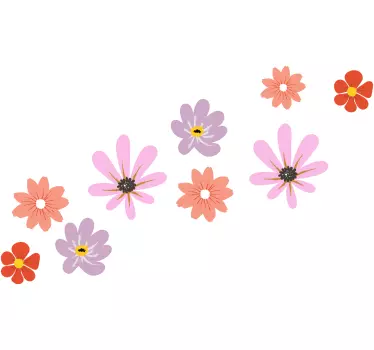 Wall sticker botanical element design - TenStickers