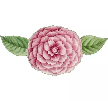 Blooming Floral Design flower wall sticker - TenStickers