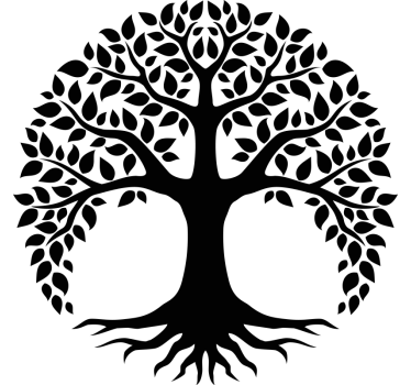 Nature wall sticker tree of life - TenStickers