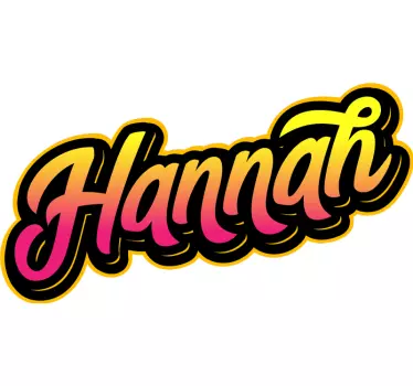 graffiti style name personalized urban decal - TenStickers