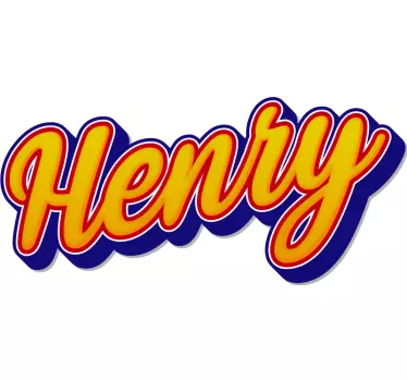 Customized Name Artwork quote wall sticker - TenStickers