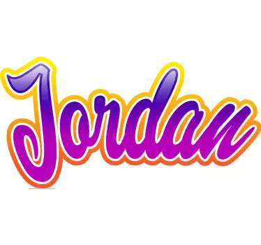 graffiti customizable name colorful urban decal - TenStickers