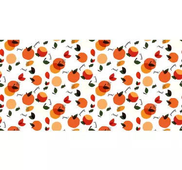 Nature wall sticker fruit-inspired design - TenStickers
