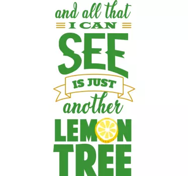 Quote wall sticker and all that i can - TenStickers