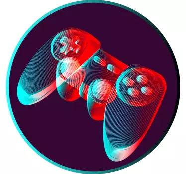 Video game sticker retro gaming controller - TenStickers