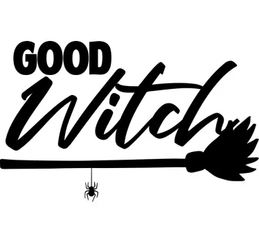 Benevolent sorceress quote wall sticker - TenStickers