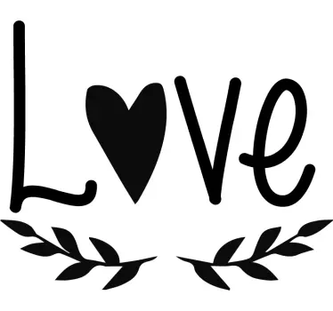 Love Wall Mural - TenStickers