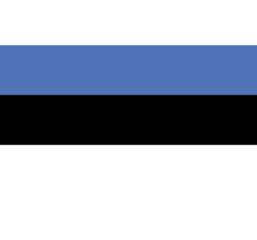 Flag sticker estonia national emblem - TenStickers