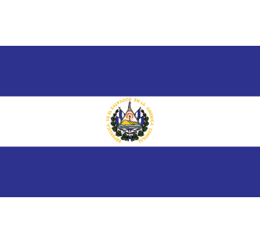 Flag sticker el salvador colors - TenStickers