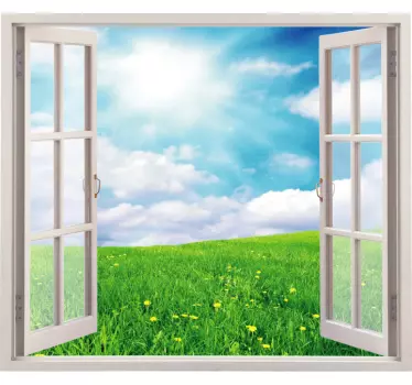 Scenic view nature wall sticker - TenStickers