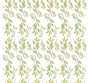 Nature wall sticker lush green design - TenStickers